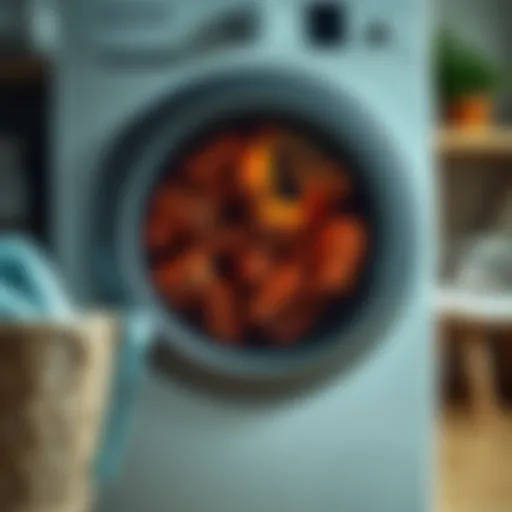 Identifying the source of washing machine leaks