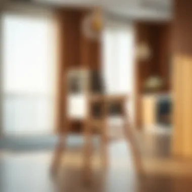 Stylish and functional high chair design suitable for modern families