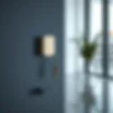 Modern key holder design showcasing minimalist aesthetics