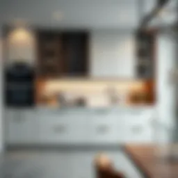 Elegant kitchen cabinet design showcasing modern aesthetics