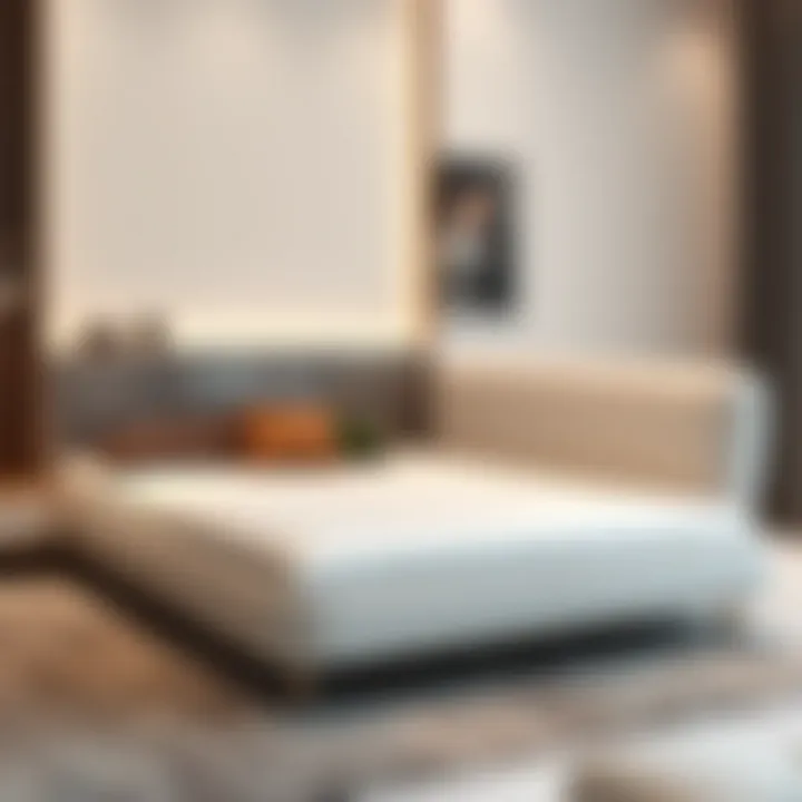 Elegant single bed base design showcasing modern aesthetics.