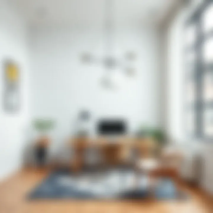 Inspire Creativity in Your Home Office with White Brick Wallpaper Chic home office showcasing white brick wall decor