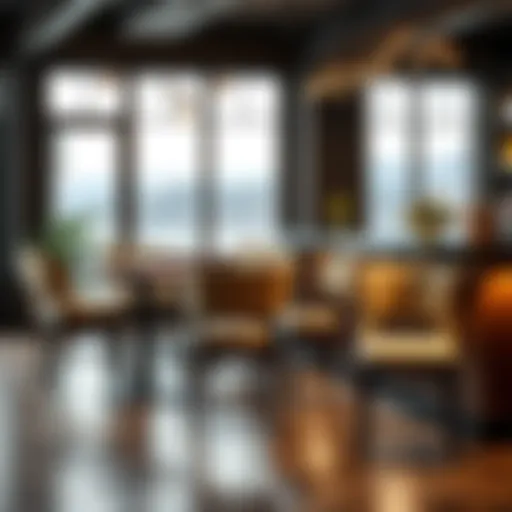 Elegant bar chair design blending modern and traditional styles