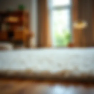 Comfort Underfoot for Young Ones Soft texture of a rug designed for children