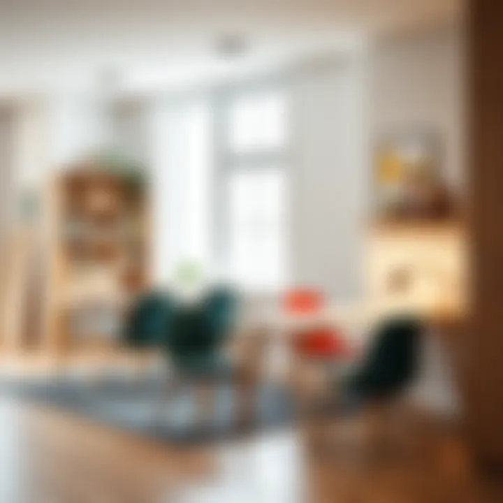 Well-Organized Study Space with Koçtaş A well-organized children's study space featuring Koçtaş chairs