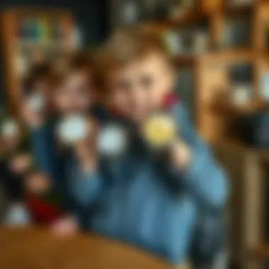 Children Displaying Their Analog Watches Group of children wearing various analog watches