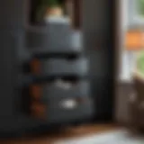 Elegant drawer design showcasing nested storage solutions