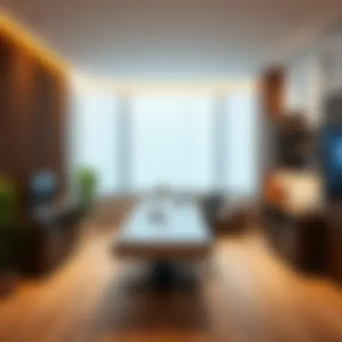 Functional design of a workspace enhancing efficiency