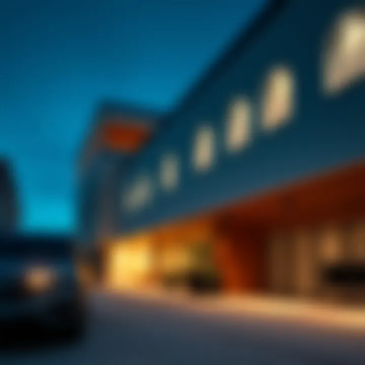 Highlighting Modern Architecture with Stylish Recessed LED Lights Stylish recessed LED lights highlighting modern architecture