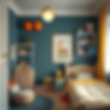 Color Harmony for Child's Space Harmonious color combinations in a child's room