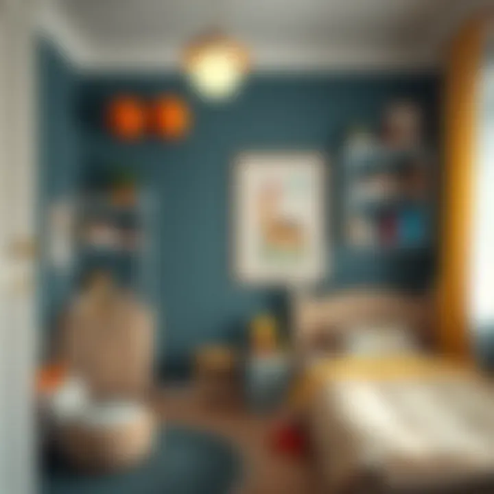 Color Harmony for Child's Space Harmonious color combinations in a child's room