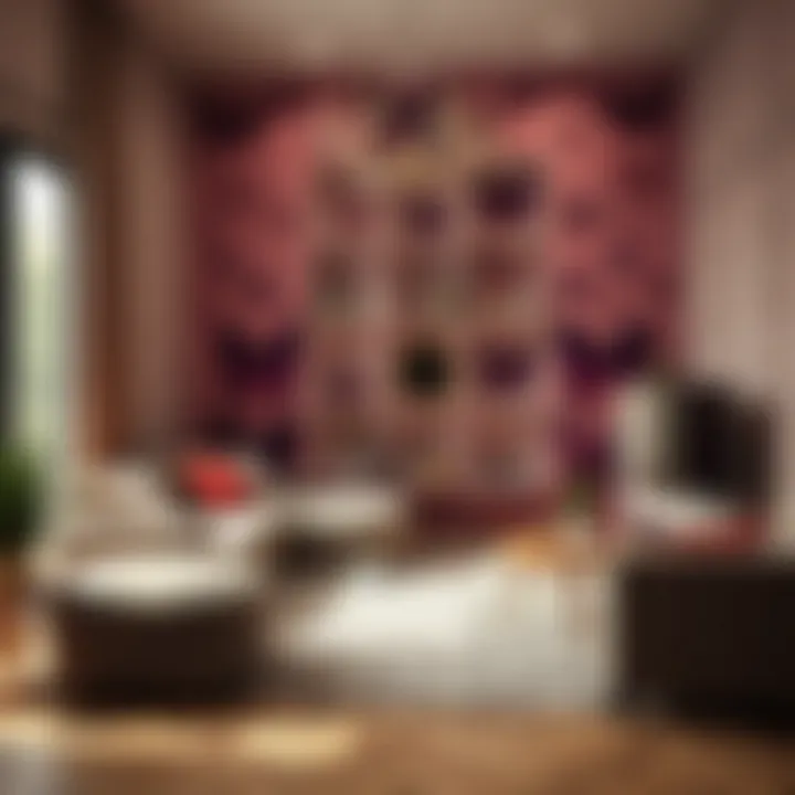 Sleek Furniture Choices for a Stylish Teen Space Elegant furniture arrangement in a butterfly room