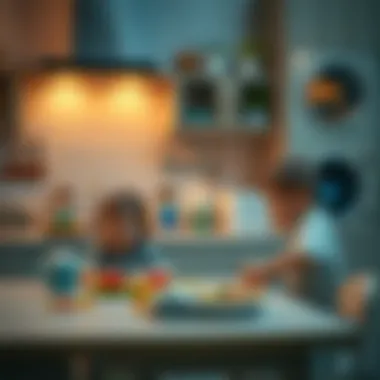 Family Bonding Time with Kitchen Cabinet Toys Family bonding over kitchen cabinet toys