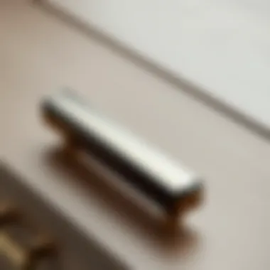 Modern Aesthetic Drawer Handle Elegant drawer handle design showcasing modern aesthetics