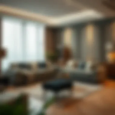 Cozy Living Room with Price Range Display Cozy living room showcasing various price ranges of sofa sets