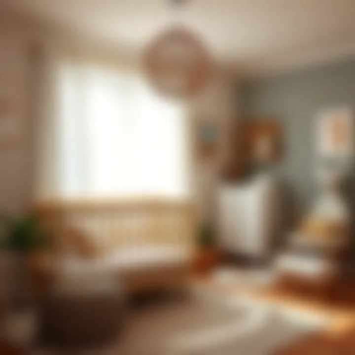 Modern Nursery Decor Modern nursery decor featuring LC Waikiki bedding