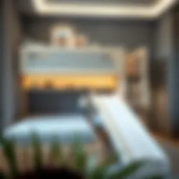 Innovative bunk bed design with slide and stairs