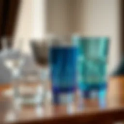 A selection of various beverage glass models showcasing diverse designs and materials.