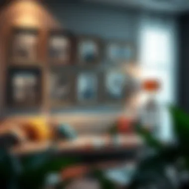 Elegant multi-photo frames showcasing a personal story