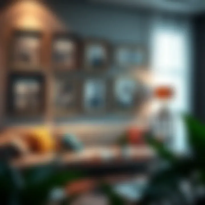 Elegant multi-photo frames showcasing a personal story