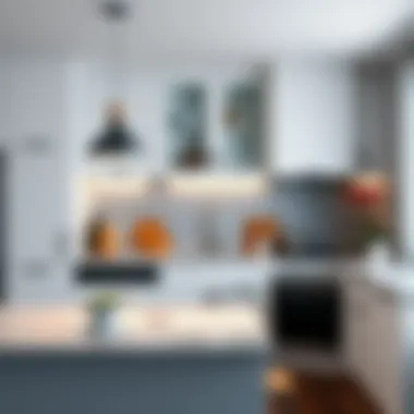 Chic cabinet designs enhancing kitchen aesthetics