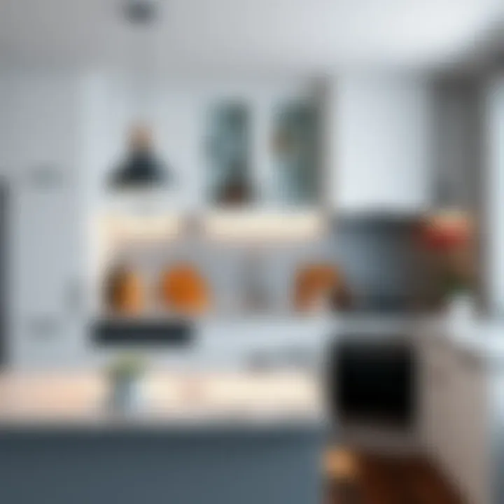 Chic cabinet designs enhancing kitchen aesthetics