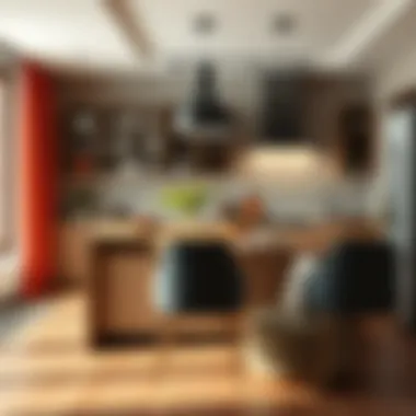 Creating a Chic Dining Space with Stylish Chairs Stylish kitchen seating arrangement