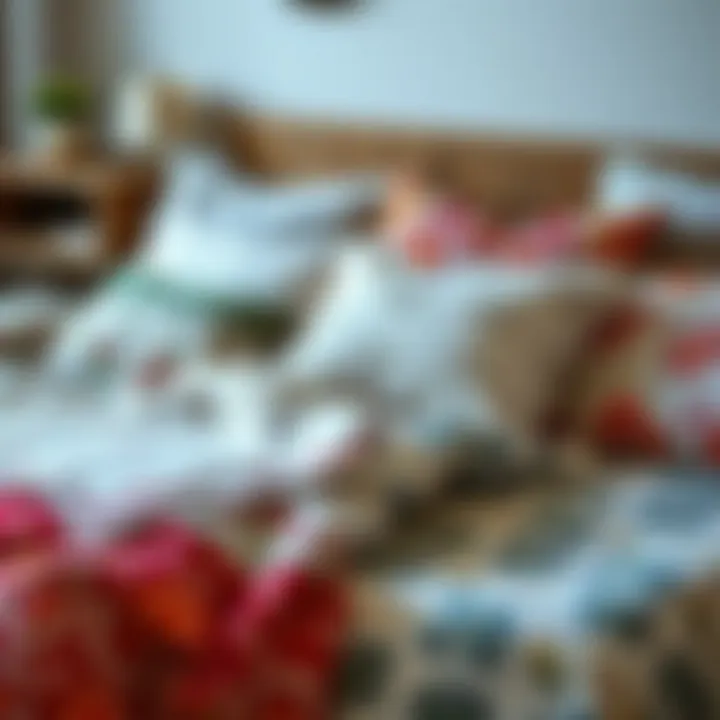 A collection of patterned sheets showcasing various designs