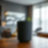 Elegant silicone ice bucket with a modern design