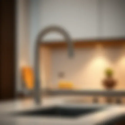 Spiral Kitchen Faucet Elegance Elegant spiral kitchen faucet design showcasing modern aesthetics