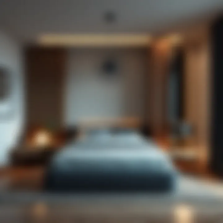 Modern Single Bed Design Elegant single bed design showcasing modern aesthetics