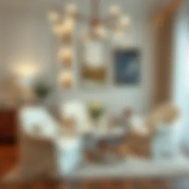 Enhancing Home Aesthetics with Chair Covers Stylish application of oval chair covers in home decor