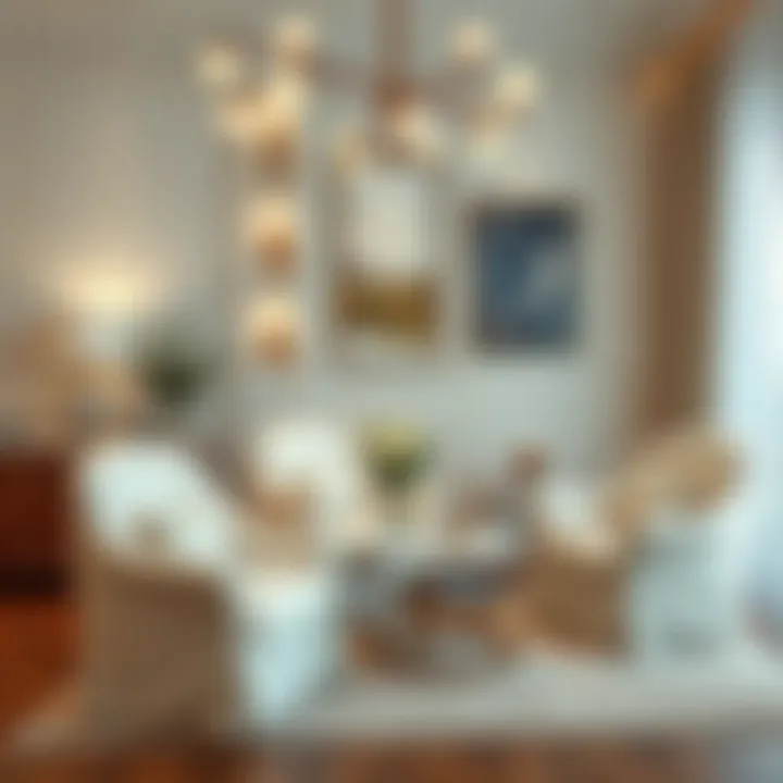 Enhancing Home Aesthetics with Chair Covers Stylish application of oval chair covers in home decor