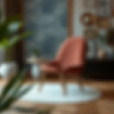 Diverse Material Options for Styling Various materials used for oval chair covers