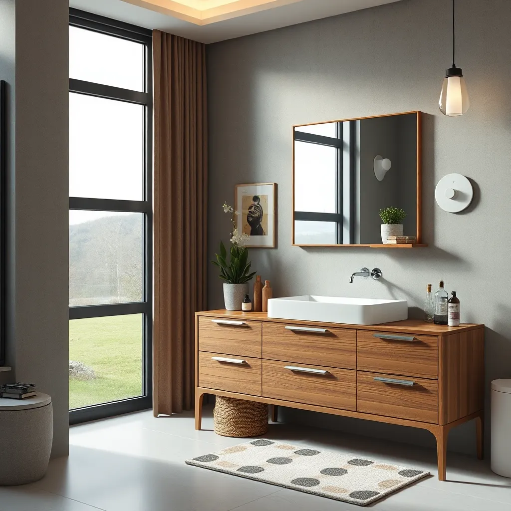 Muhteşem Lavabo Altı Dolabı modeli dekorasyonu